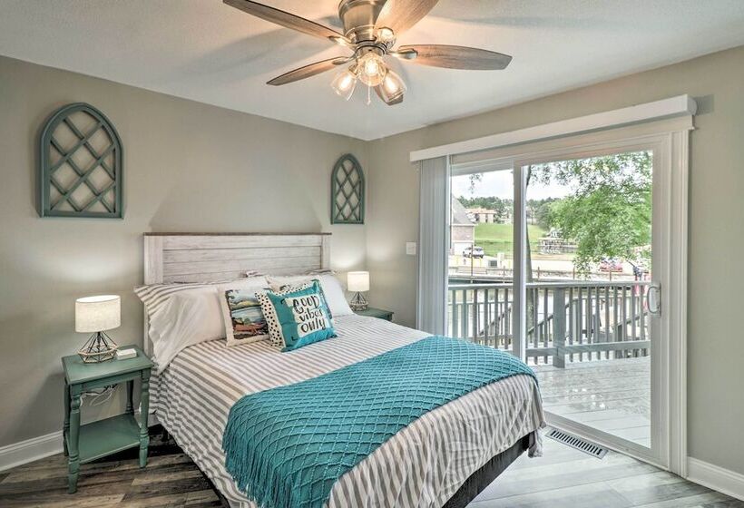 Ivy Cove Waterfront Hot Springs Home W/ Dock!