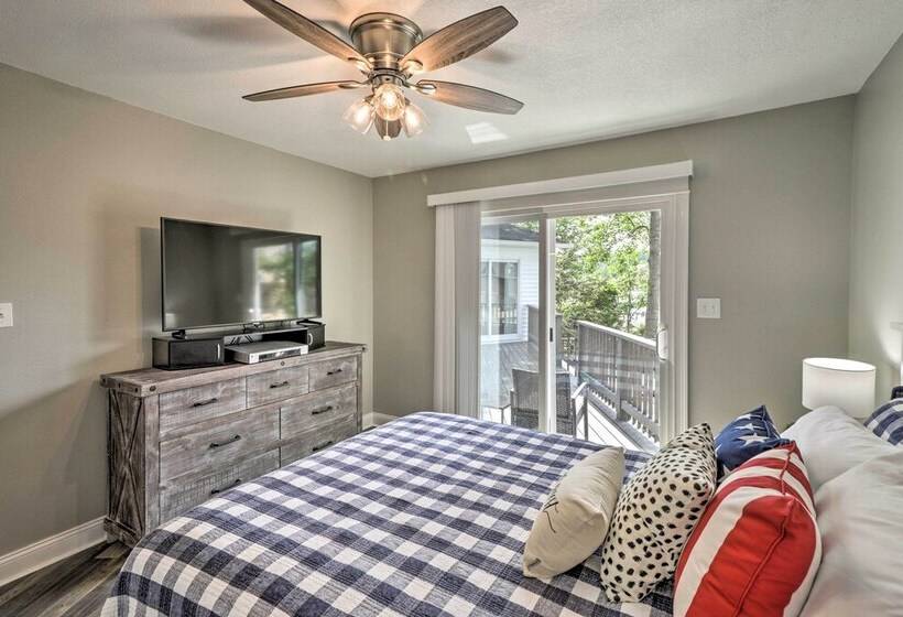 Ivy Cove Waterfront Hot Springs Home W/ Dock!