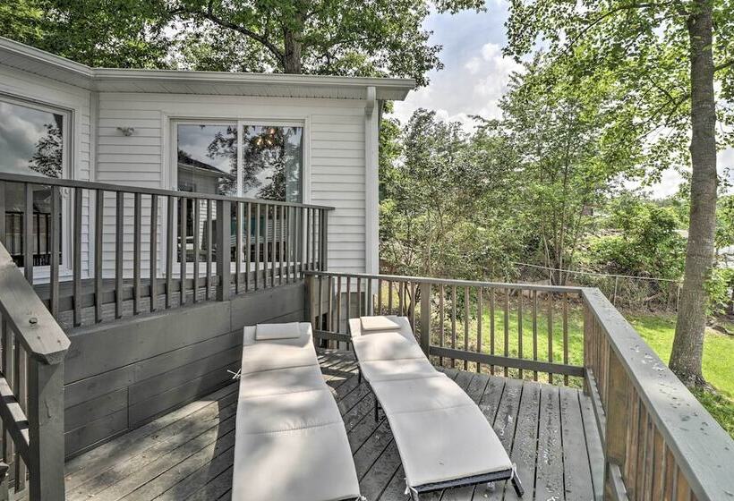 Ivy Cove Waterfront Hot Springs Home W/ Dock!