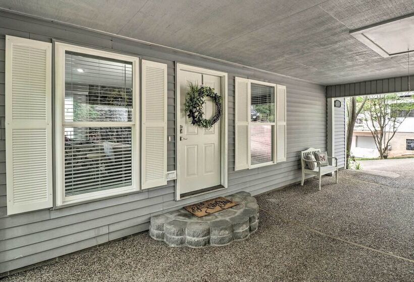 Ivy Cove Waterfront Hot Springs Home W/ Dock!