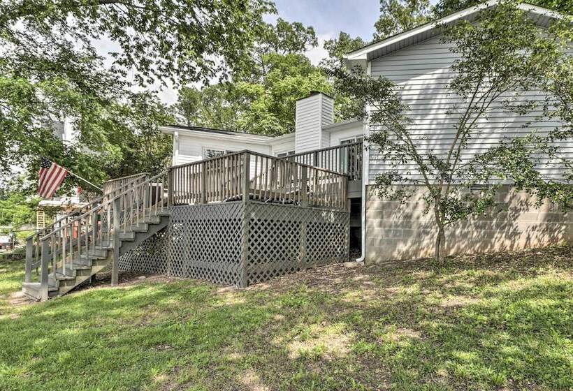 Ivy Cove Waterfront Hot Springs Home W/ Dock!