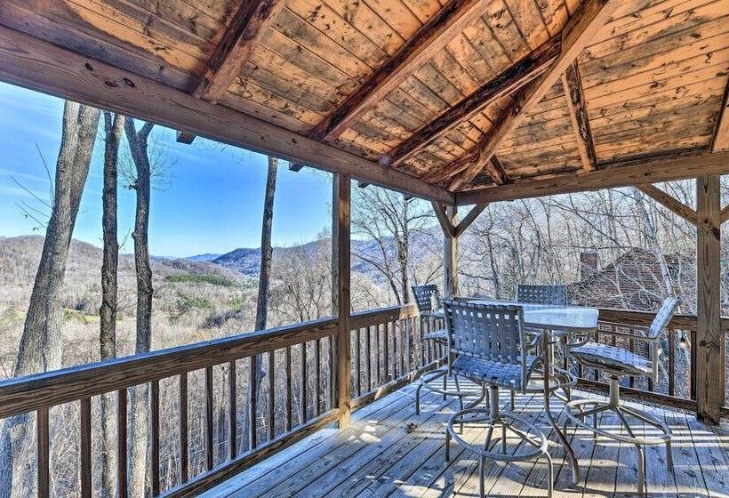 Maggie Valley Home W/ Mountain Views + Decks!