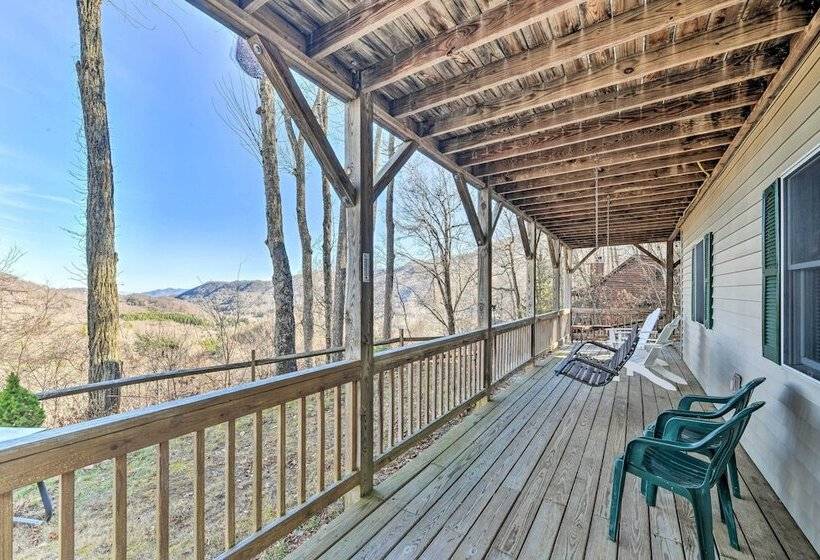 Maggie Valley Home W/ Mountain Views + Decks!