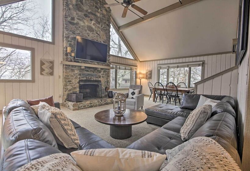 Mountaintop Wintergreen Resort Home W/ Deck, Views