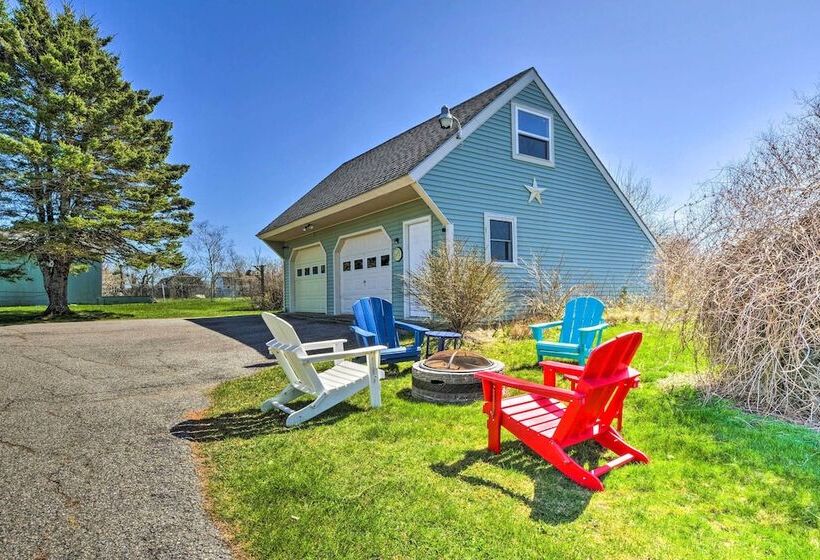 Nautical Lubec Cottage W/ Fire Pit & Grill!