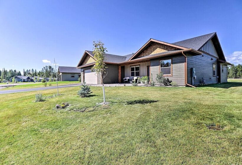 Newly Built Kalispell Home   28 Mi. To Glacier Np!