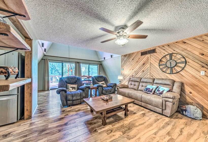 Pet Friendly Ruidoso Cabin W/ Deck & Grill!