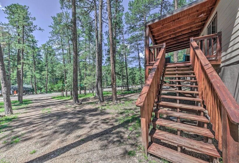 Pet Friendly Ruidoso Home W/ Deck & Forest Views!