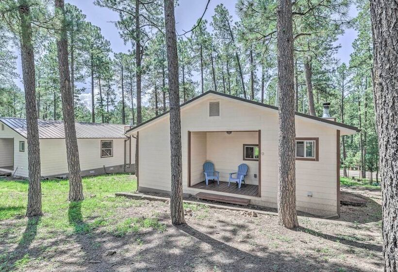 Pet Friendly Ruidoso Home W/ Deck & Forest Views!