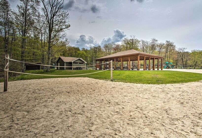 Walk To Locust Lake: Poconos Vacation Home!