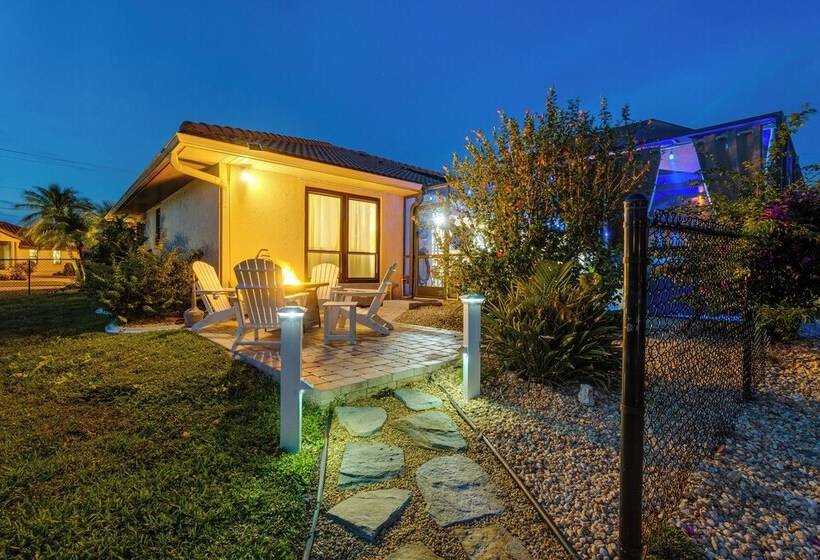 Punta Gorda Canal Home W/ Private Pool!