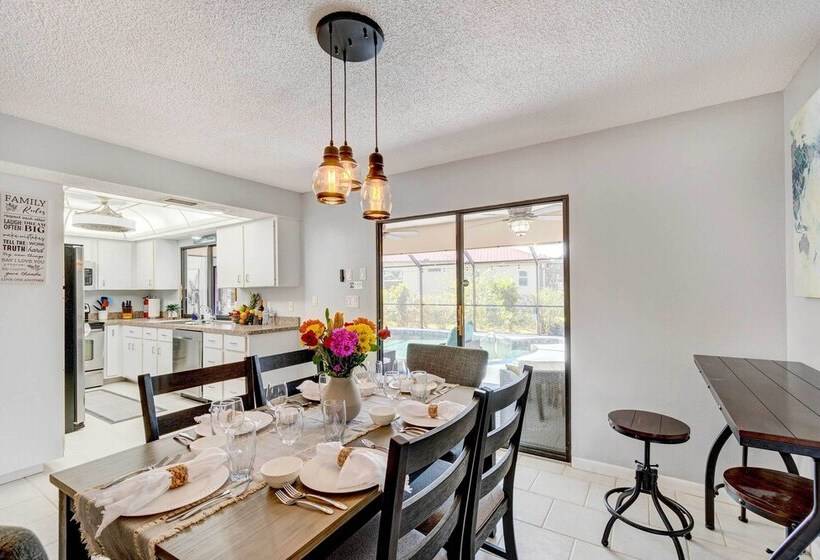 Punta Gorda Canal Home W/ Private Pool!