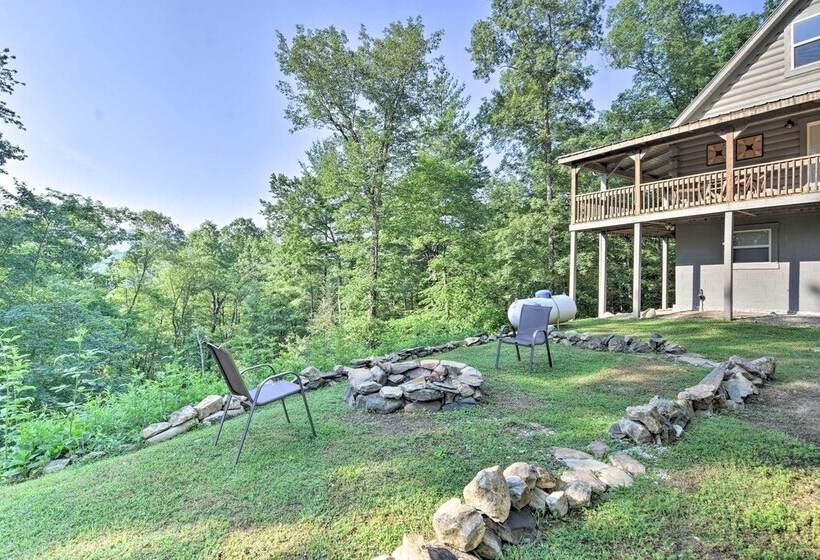 Smoky Mountain Log Cabin Close To Rafting!