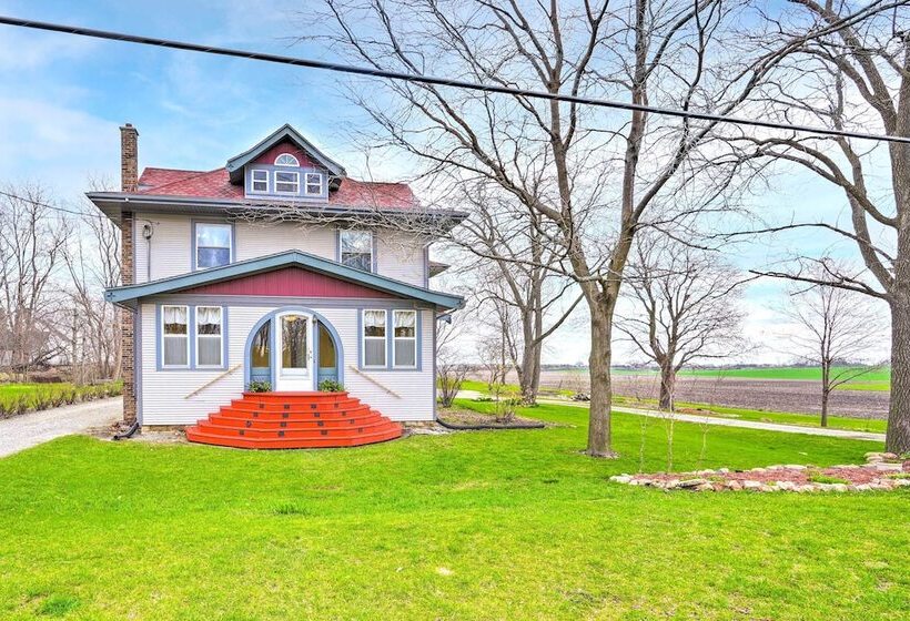 Relaxing Waterloo Retreat W/ Orchard View!