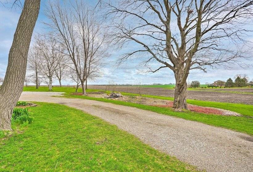 Relaxing Waterloo Retreat W/ Orchard View!