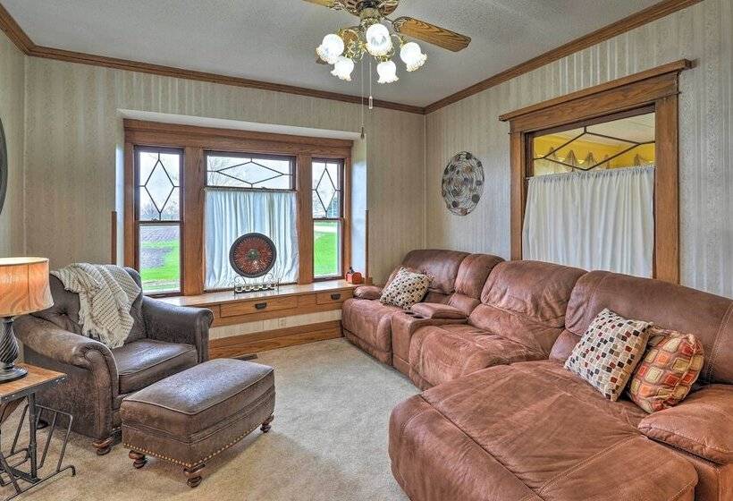 Relaxing Waterloo Retreat W/ Orchard View!