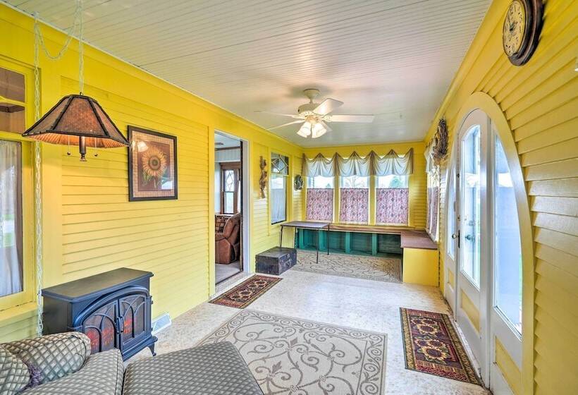 Relaxing Waterloo Retreat W/ Orchard View!