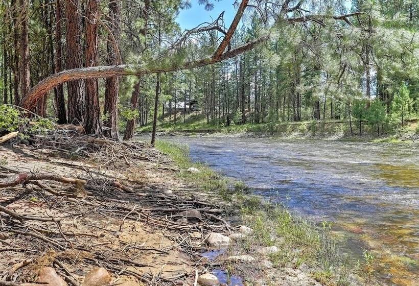 Romantic Riverfront Cottage   1 Mile To Winthrop!