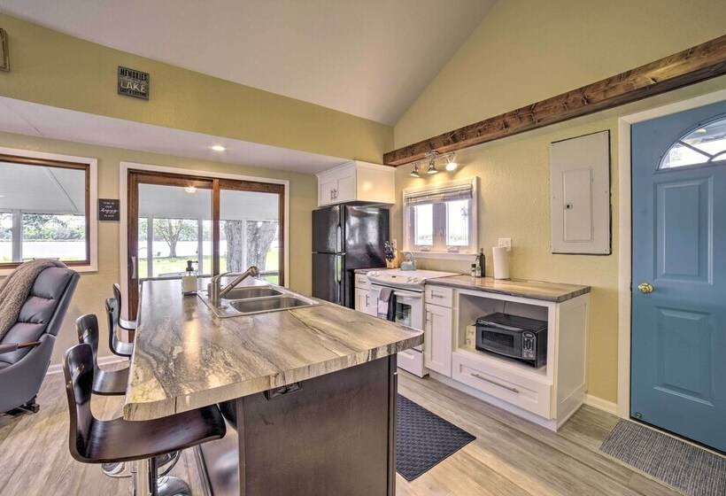 Rome City Waterfront Oasis W/ Beach & Dock!