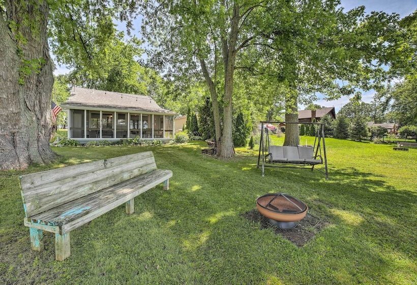 Rome City Waterfront Oasis W/ Beach & Dock!