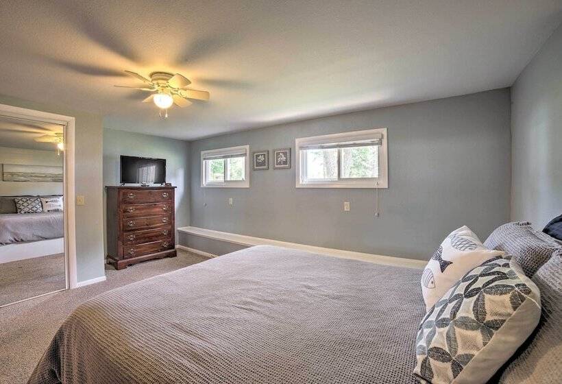 Rome City Waterfront Oasis W/ Beach & Dock!