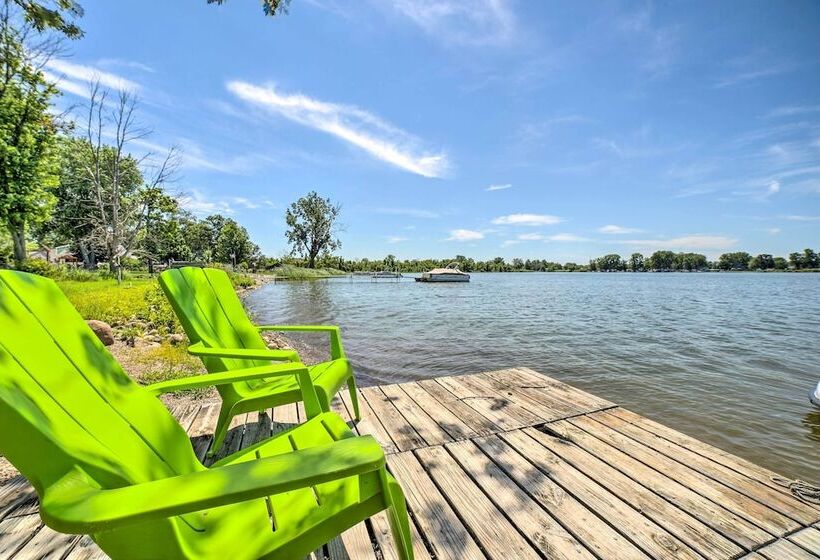 Rome City Waterfront Oasis W/ Beach & Dock!