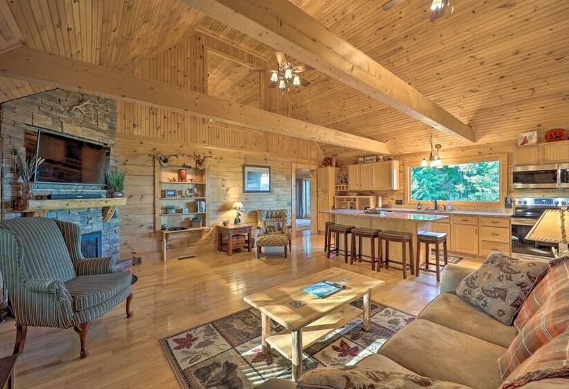 Mountain View Blue Ridge Hideaway W/ Fire Pit