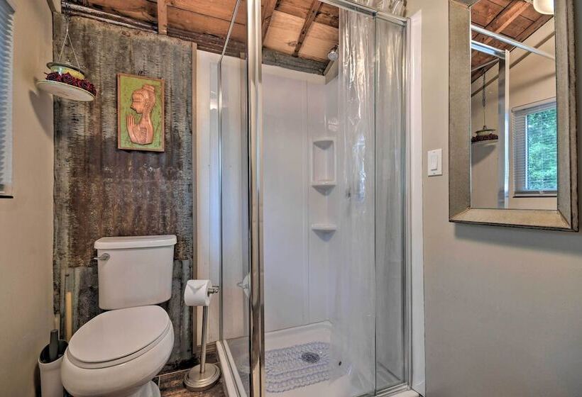 Rustic Chic Home ~1 Mi To Dtwn Hot Springs!