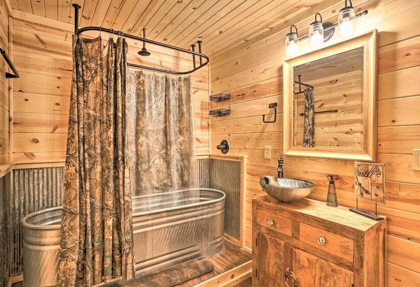 Serene Cabins W/ Decks & 8 Acres On Kiamichi River