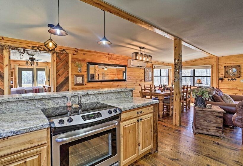 Serene Cabins W/ Decks & 8 Acres On Kiamichi River