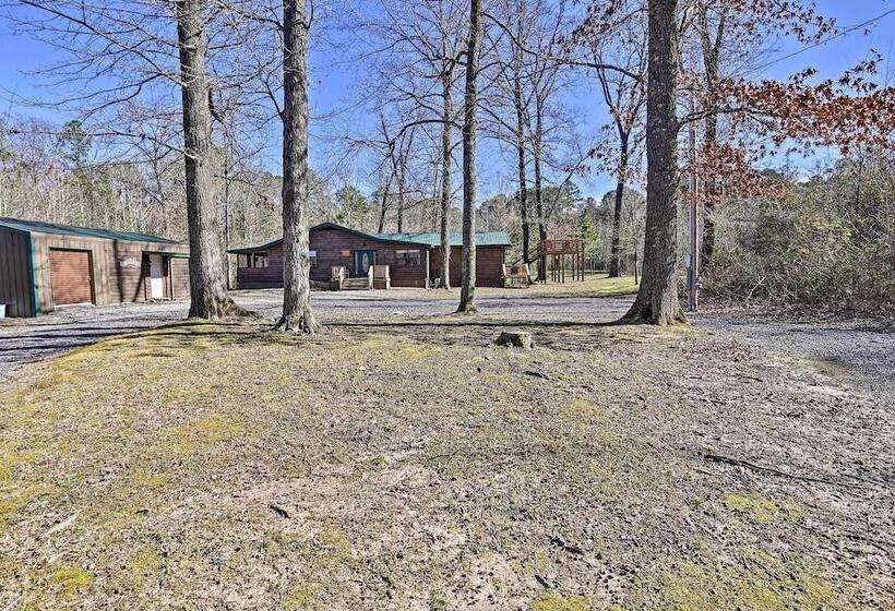 Serene Cabins W/ Decks & 8 Acres On Kiamichi River