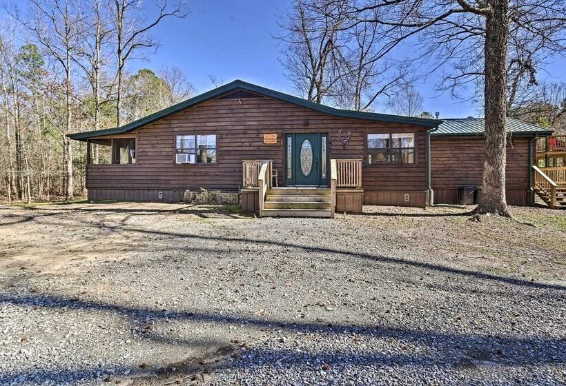 Serene Cabins W/ Decks & 8 Acres On Kiamichi River