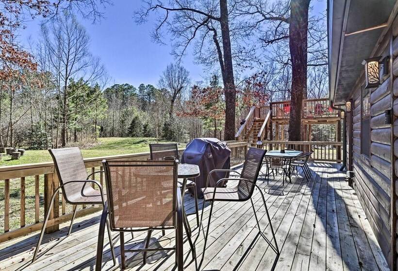 Serene Cabins W/ Decks & 8 Acres On Kiamichi River