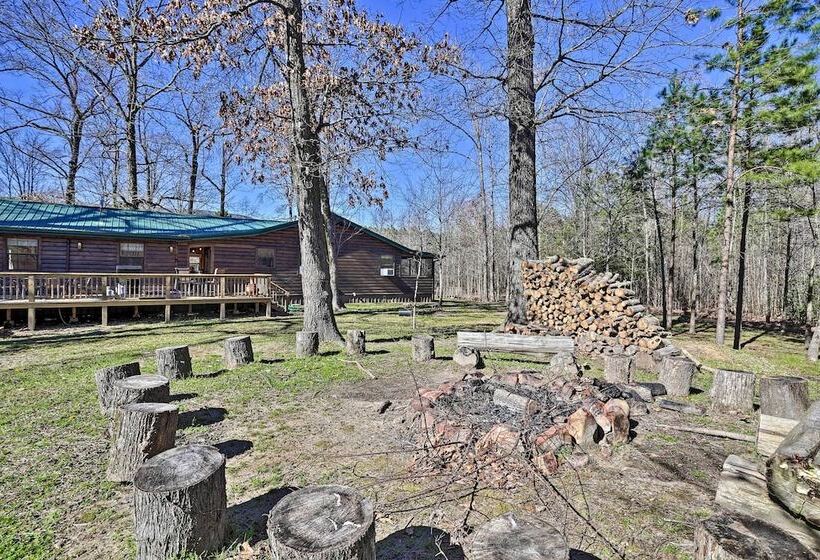 Serene Cabins W/ Decks & 8 Acres On Kiamichi River