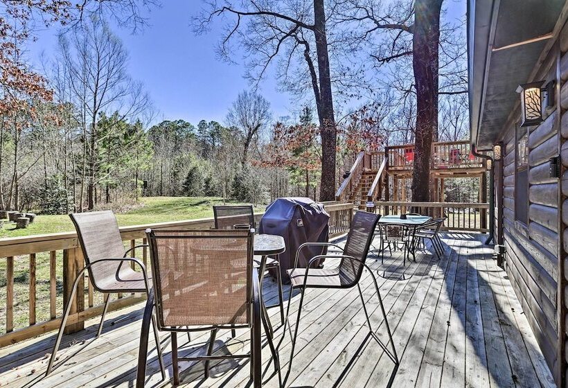 Serene Cabins W/ Decks & 8 Acres On Kiamichi River