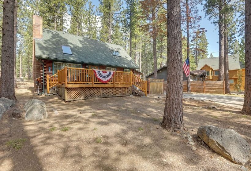 Authentic Log Cabin W/ Hot Tub In South Lake Tahoe