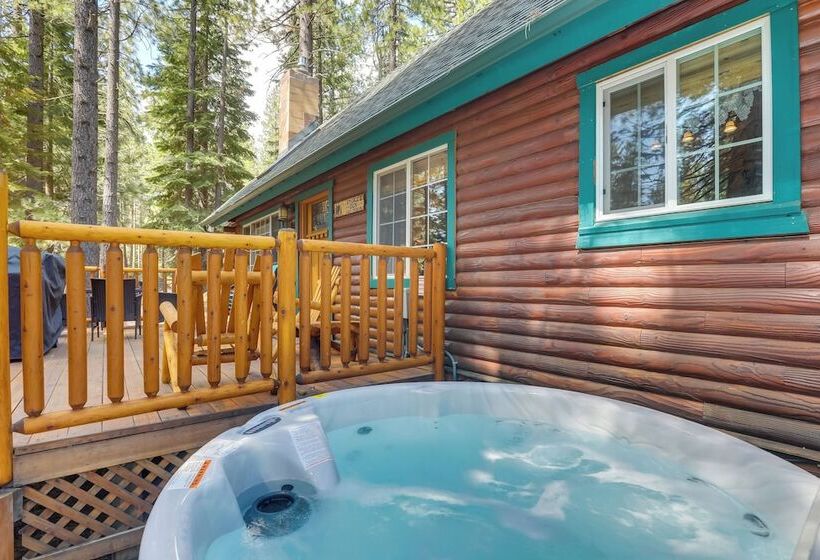 Authentic Log Cabin W/ Hot Tub In South Lake Tahoe