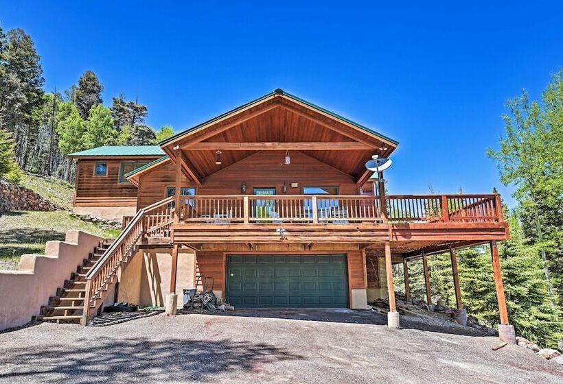 Angel Fire Mountain View Retreat W/ Private Deck!