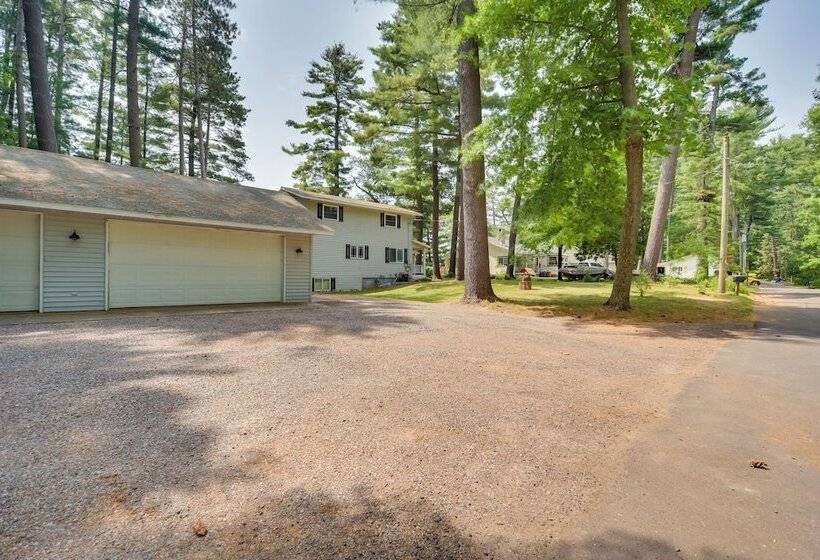 Spacious Home W/ Deck On Lake Chetek!