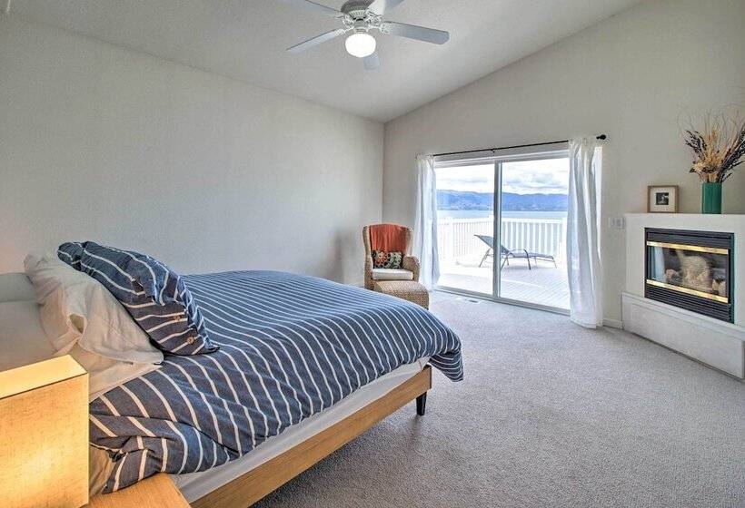 Spacious Lakeport Home W/ Dock & Mtn Views!