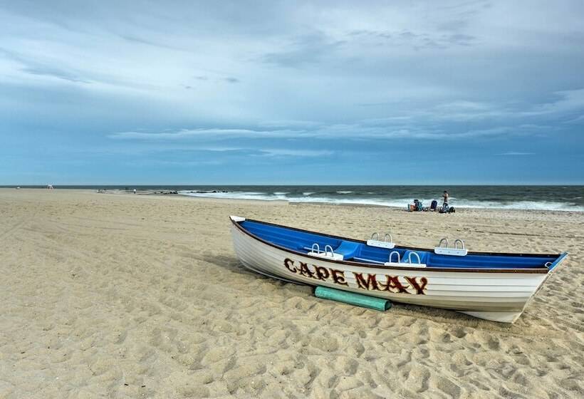 Striking Cape May Getaway, Steps From The Beach!