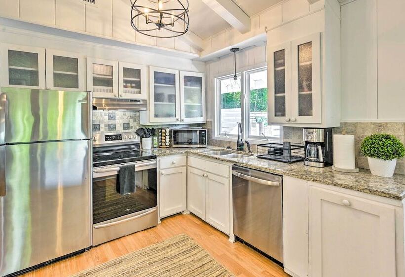 Stylish Franklin Cabin On 6 Private Acres!