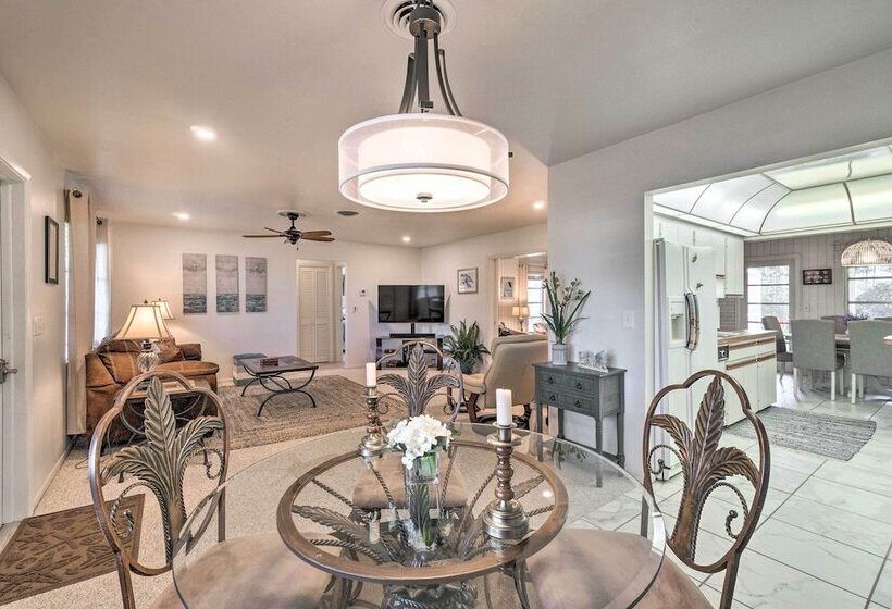 Sunny + Alluring Englewood Retreat W/ Dock!