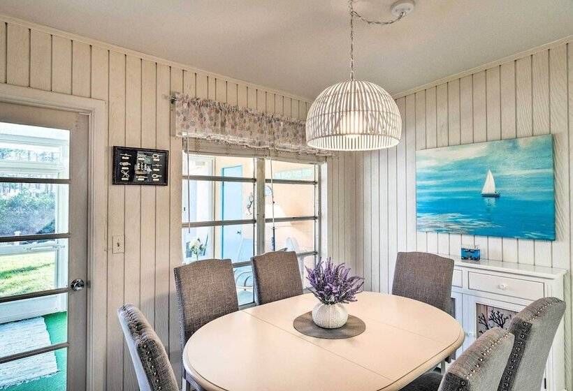 Sunny + Alluring Englewood Retreat W/ Dock!