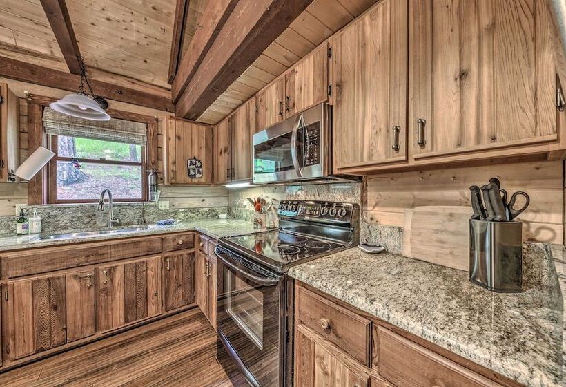 Tree Lined  Polly S Perch  W/ Mountain Views!