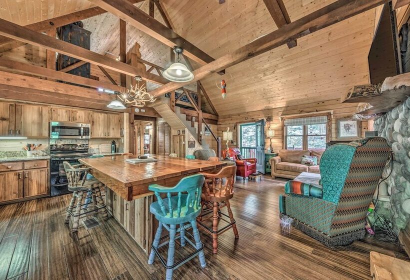 Tree Lined  Polly S Perch  W/ Mountain Views!