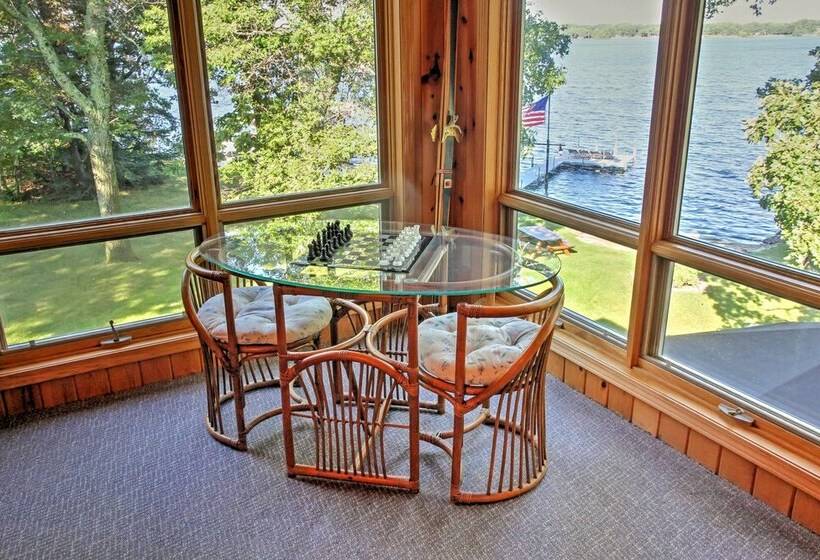 Waterfront Crosslake House: Private Dock & Beach!