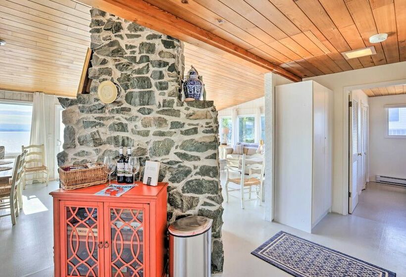 Waterfront Ferndale Home: Deck + Beach Access