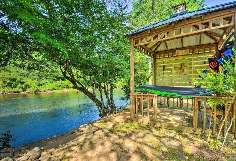 Waterfront Hayesville Home W/ Kayaks & River Views