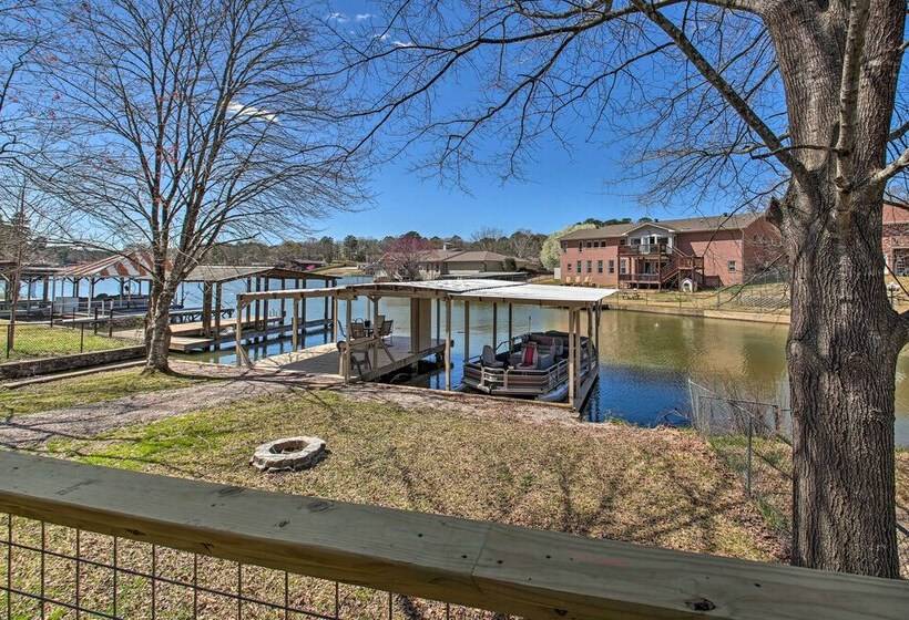 Kayaks & Boat Slip: Waterfront Hot Springs Home!